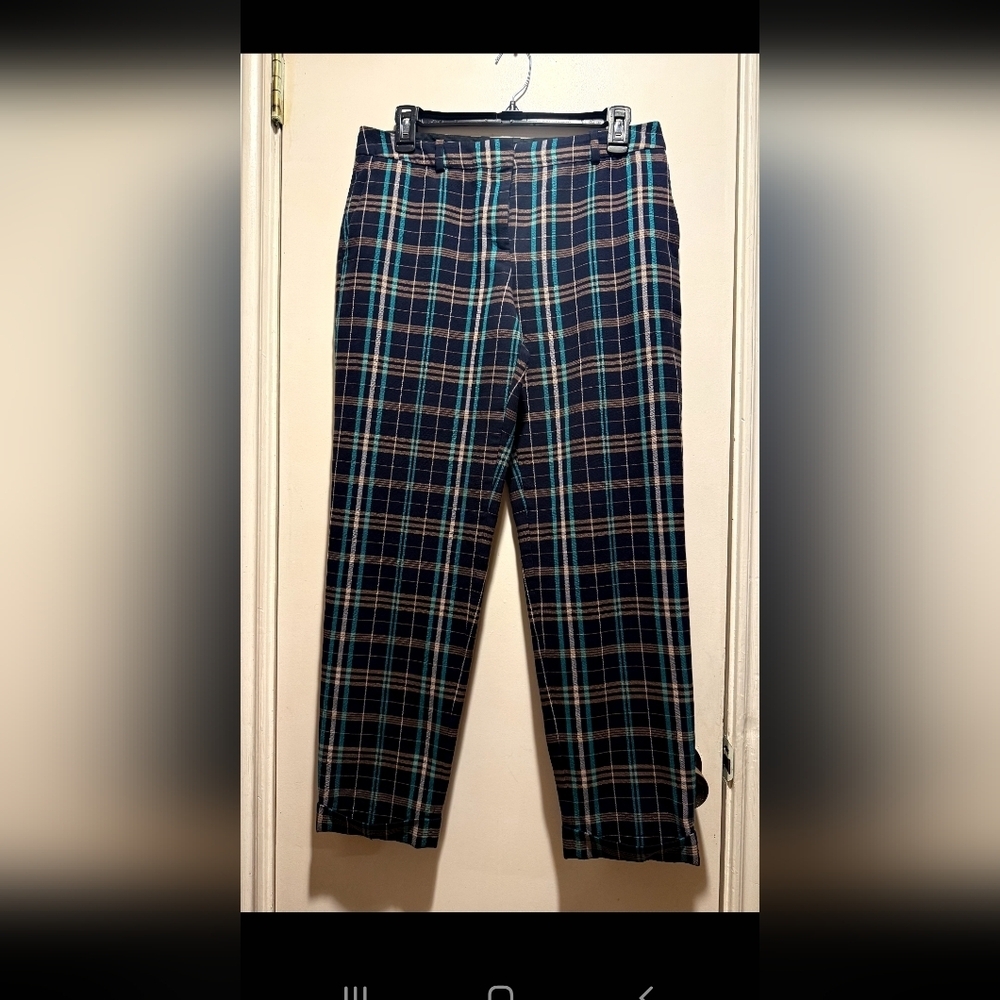 HUGO BOSS Classic Blue and Black with Straight Leg,sz 4. - Picture 6 of 7
